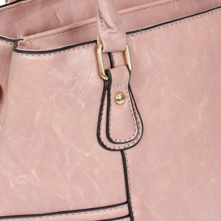 Bolsa Clássica Feminina Elegante De Ombro 2 Divisórias - Feira Da Madrugada SP