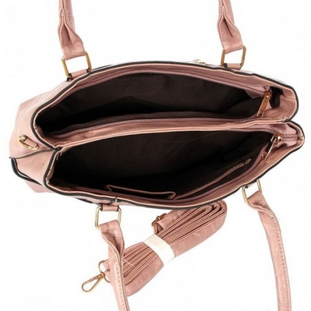 Bolsa Clássica Feminina Elegante De Ombro 2 Divisórias - Feira Da Madrugada SP