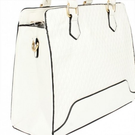 Bolsa Totem Feminina Elegante Texturizada Com Alça De Ombro - Feira Da Madrugada SP