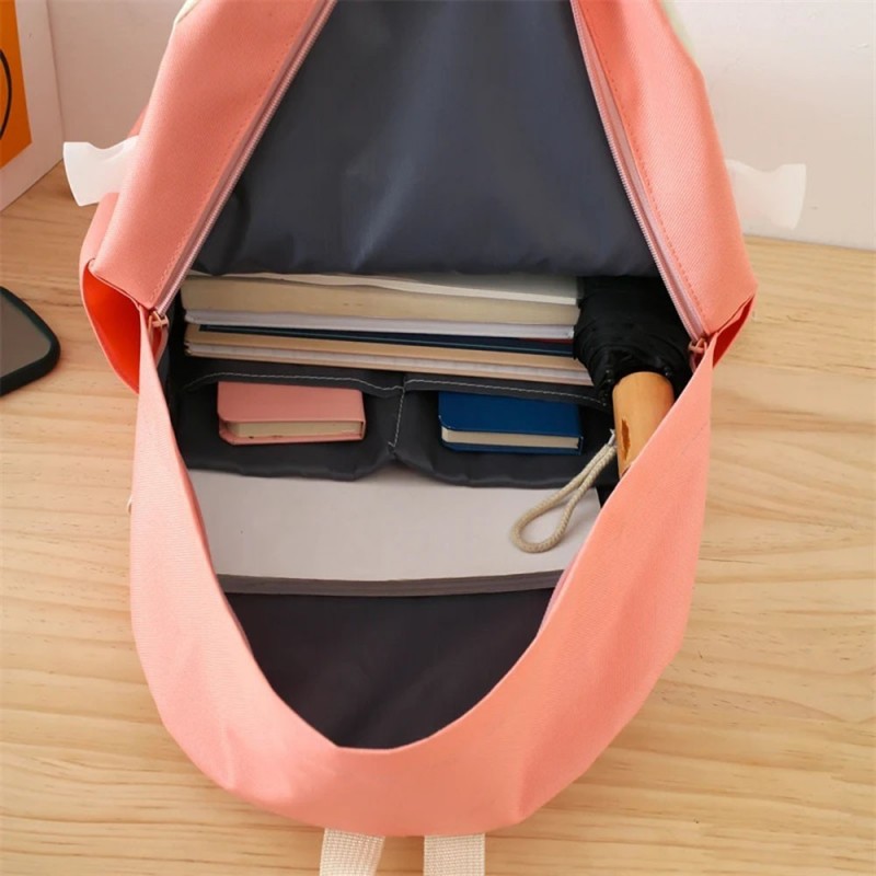 Kit Mochila Impermeável Sacola Necessaire + Estojo 5 Peças - Feira Da Madrugada SP