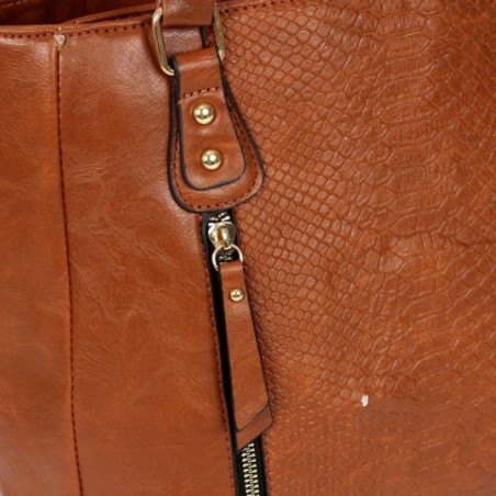 Bolsa Feminina Grande Clássica De Ombro Com 2 Divisórias - Feira Da Madrugada SP