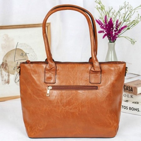 Bolsa Feminina Grande De Ombro Clássica Com 2 Divisórias - Feira Da Madrugada SP