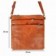 Bolsa Transversal Feminina Pequena Texturizada C/ 3 Divisórias - Feira Da Madrugada SP