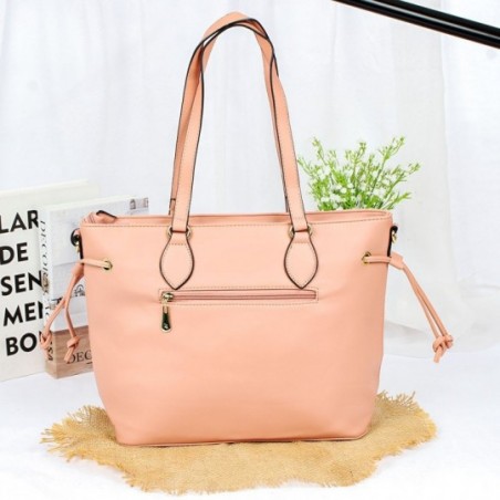 Bolsa Totem Feminina Espaçosa Grande De Ombro Texturizada  - Feira Da Madrugada SP