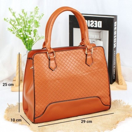 Bolsa Social Média Feminina De Ombro Elegante Texturizada - Feira Da Madrugada SP