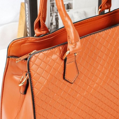 Bolsa Social Média Feminina De Ombro Elegante Texturizada - Feira Da Madrugada SP