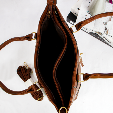 Bolsa Grande Feminina Espaçosa De Ombro 2 Divisórias - Feira Da Madrugada SP