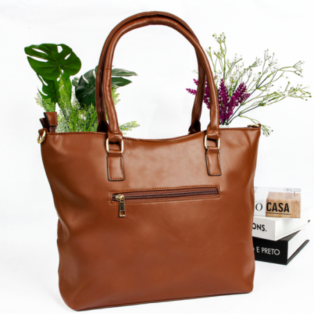 Bolsa Grande Feminina Espaçosa De Ombro 2 Divisórias - Feira Da Madrugada SP