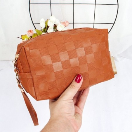 Necessaire Estojo Feminino Organizador Pincéis Com Alça De Mão - Feira Da Madrugada SP