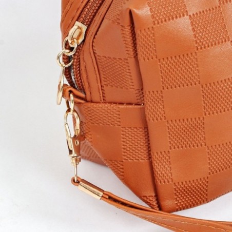 Necessaire Estojo Feminino Organizador Pincéis Com Alça De Mão - Feira Da Madrugada SP