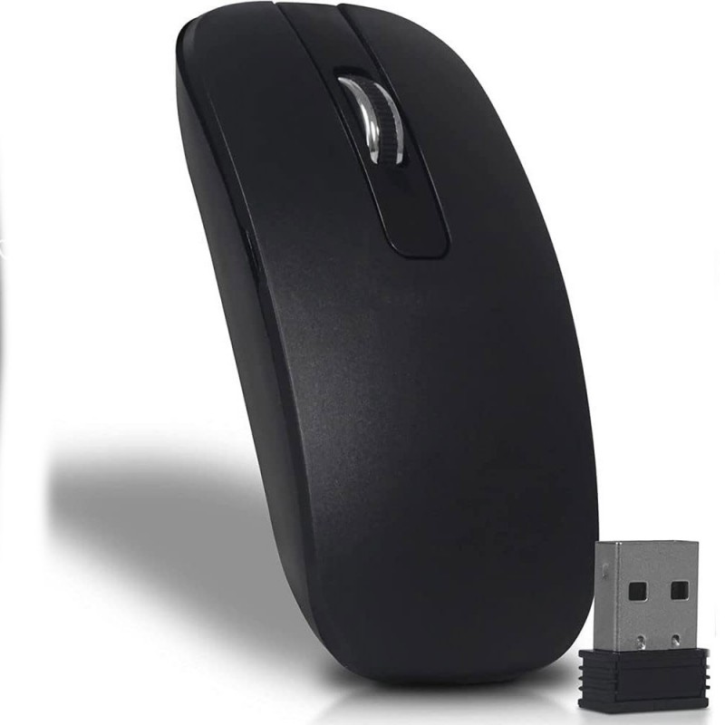 Kit Teclado E Mouse Ultra Slim Wireless Sem Fio 2,4 Ghz - Feira Da Madrugada SP