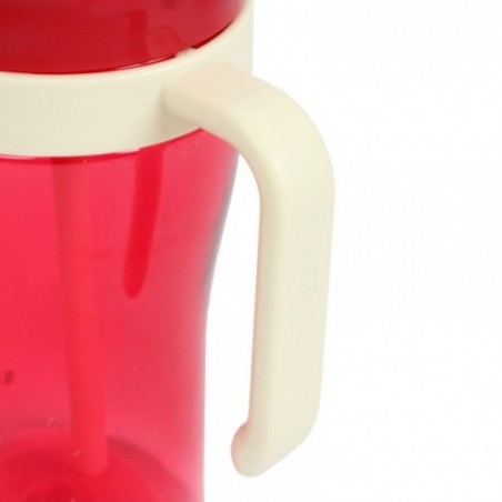 Copo Garrafa Com Tampa Canudo Alça 800ml Para Bebidas - Feira Da Madrugada SP