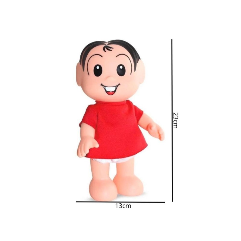 Mônica Boneco Turma Da Mônica Brinquedo Infantil - Compre Agora!