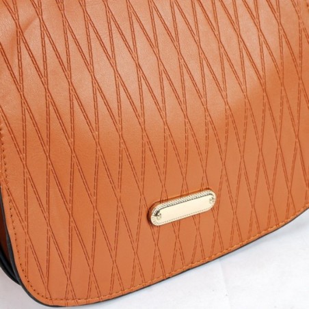 Bolsa Feminina Transversal Texturizada Fecho Imantado - Compre Agora!