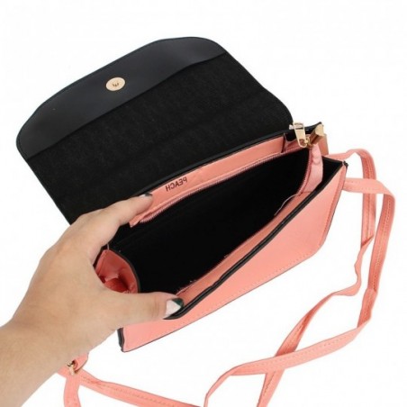 Bolsa Tiracolo Feminina Alça Transversal Fecho De Botão Em Imã - Feira Da Madrugada SP