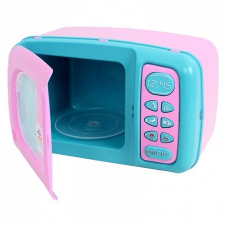 Micro-ondas Little Cook Brinquedo Infantil Colorido - Feira da Madrugada SP