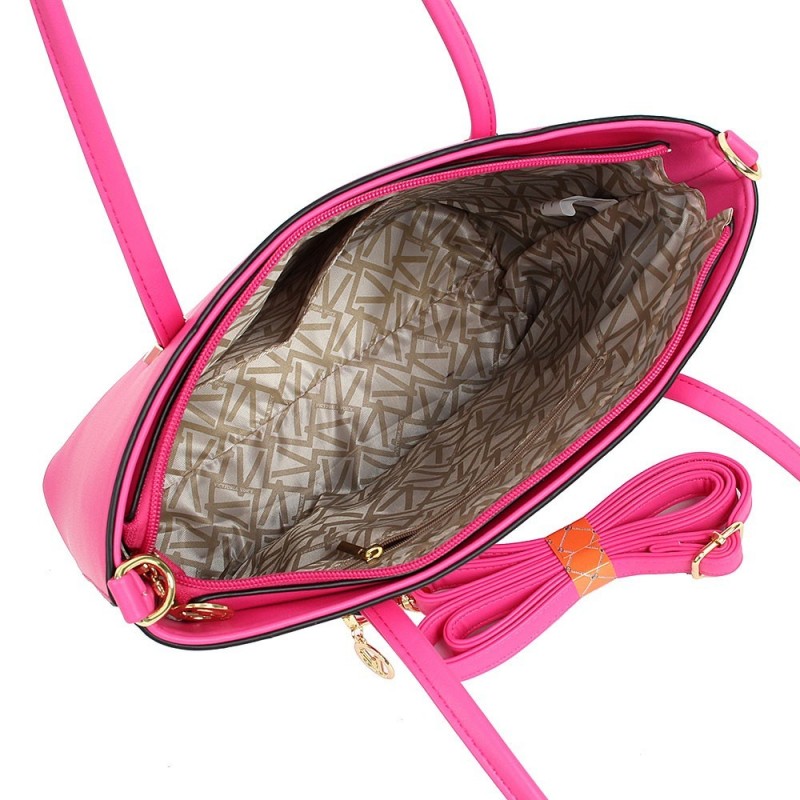 Bolsa Luxo Ombro Média Lisa Social Detalhes Dourados Feminina - Feira Da Madrugada SP