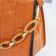Bolsa Transversal Feminina Estruturada Detalhe Dourado - Compre Agora!
