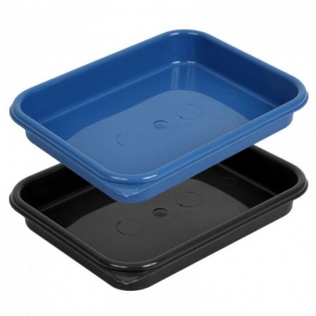 Kit 2 Mini Bandeijas Pestisqueiras De Plástico - Feira da Madrugada SP