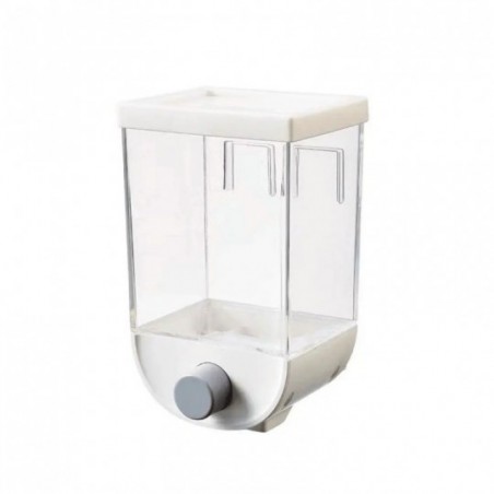 Dispenser De Alimentos 1 Litro C/ Autoadesivo Para Parede - Feira Da Madrugada SP