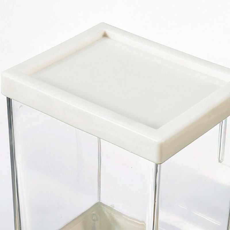 Dispenser De Alimentos 1 Litro C/ Autoadesivo Para Parede - Feira Da Madrugada SP