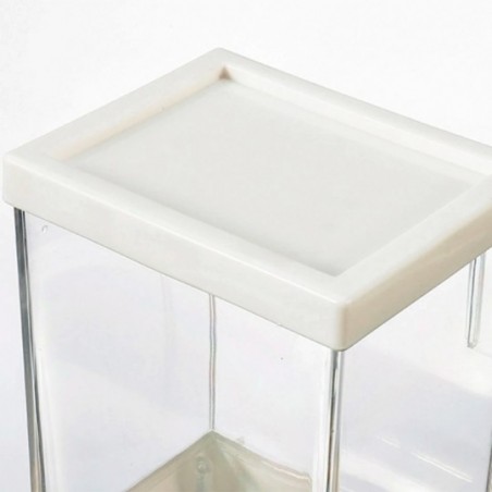Dispenser De Alimentos 1 Litro C/ Autoadesivo Para Parede - Feira Da Madrugada SP