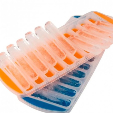 Forma De Silicone Palito Para Gelo Com 10 Cavidades Colors - Feira Da Madrugada SP