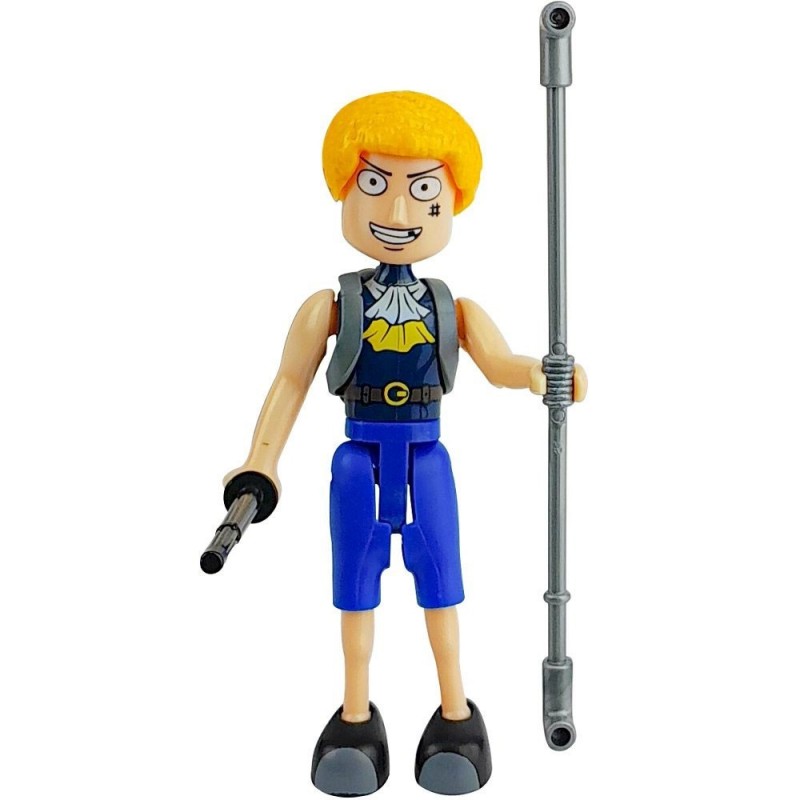 Boneco Pequeno Pirata Com Acessórios Play Box Brinquedo - Feira Da Madrugada SP