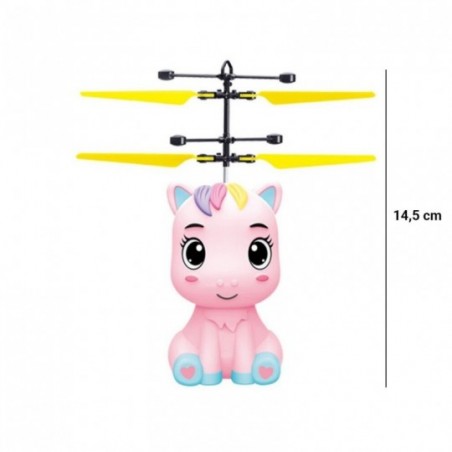 Mini Pônei Voador Brinquedo Helicóptero Com Sensor Flying - Feira Da Madrugada SP