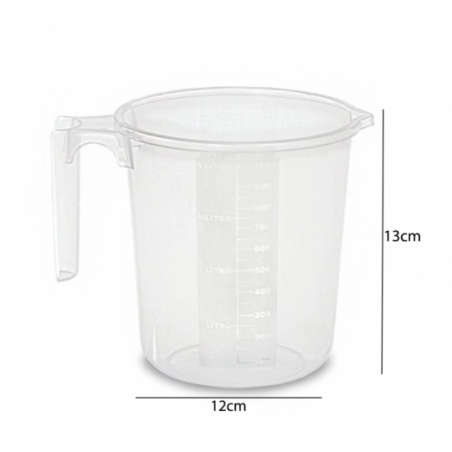 Jarra De Plástico Medidora De Frutas 1L ErcaPlast