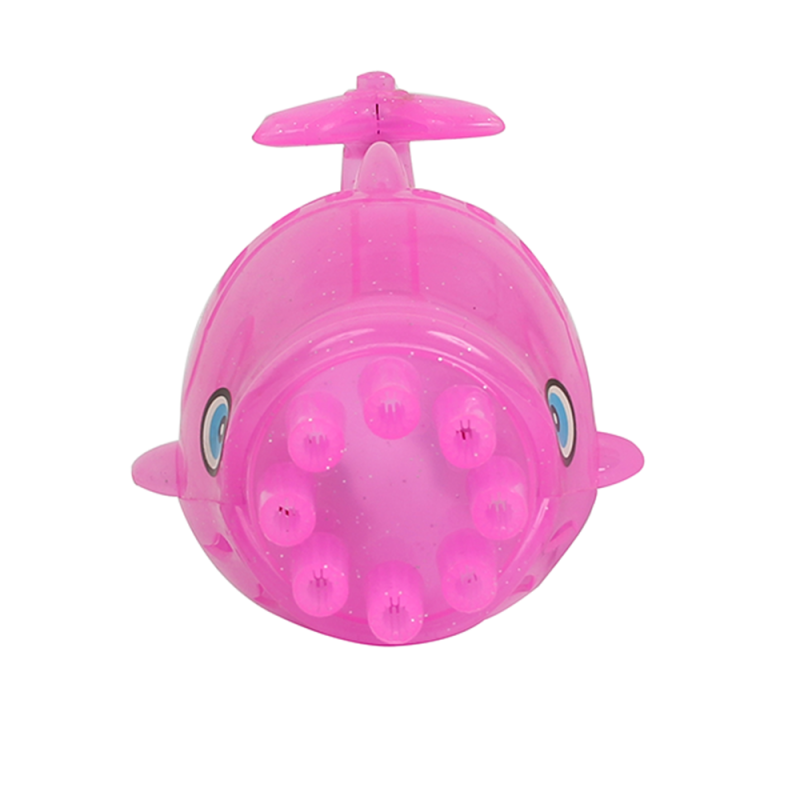 Pistola Lança Bolhas Pequeno Golfinho Luz Musical Brinquedo - Feira Da Madrugada SP!