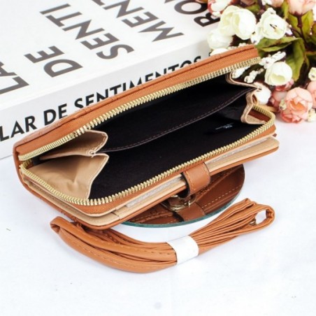 Bolsa Carteira Porta Cartões Feminina C/ Alça Transversal - Feira Da Madrugada SP