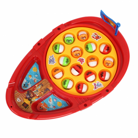 Jogo Pega Peixe Navio Pirata 19 Peças Brinquedo Infantil - Feira Da Madrugada SP!