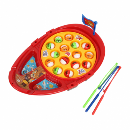 Jogo Pega Peixe Navio Pirata 19 Peças Brinquedo Infantil - Feira Da Madrugada SP!