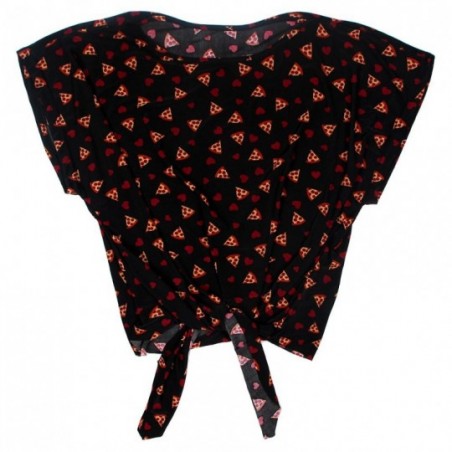 Blusa Bata Gola Canoa De Amarração Feminina - Feira Da Madrugada SP