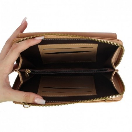 Bolsa Carteira Feminina De Mão 2 Em 1 Com Alça Transversal - Feira Da Madrugada SP!