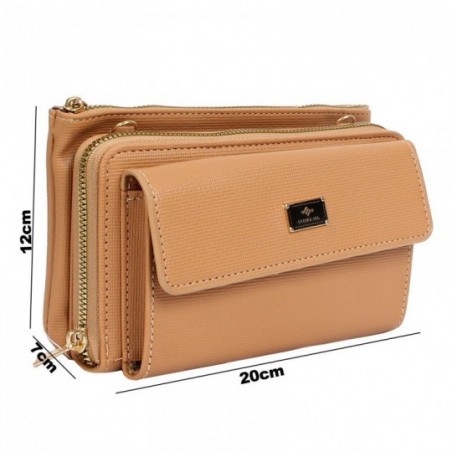 Bolsa Carteira Feminina De Mão 2 Em 1 Com Alça Transversal - Feira Da Madrugada SP!