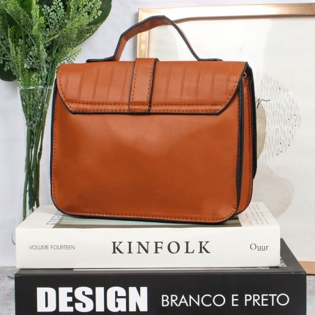 Bolsa Transversal Média C/ Alça De Mão E Fecho Magnético - Feira Da Madrugada SP!