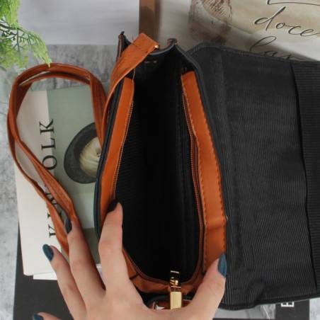Bolsa Transversal Média C/ Alça De Mão E Fecho Magnético - Feira Da Madrugada SP!