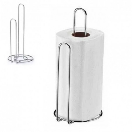 Suporte Para Rolo De Papel Toalha Duplo Cromado De Mesa - Feira Da Madrugada SP!