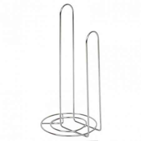 Suporte Para Rolo De Papel Toalha Duplo Cromado De Mesa - Feira Da Madrugada SP!