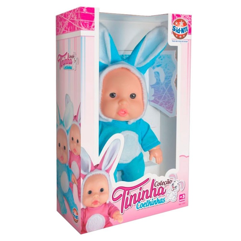 Boneca Tininha Coleção Coelhinhas Brinquedo Infantil - Feira Da Madrugada SP!