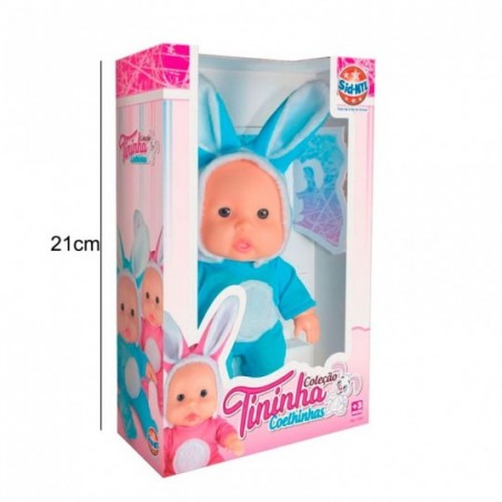 Boneca Tininha Coleção Coelhinhas Brinquedo Infantil - Feira Da Madrugada SP!