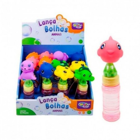 Bastão Lança Bolhas De Sabão Bichinhos Infantil - Feira Da Madrugada SP