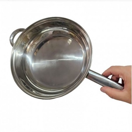 Conjunto De Panelas 5 Peças Inox Com Tampa De Vidro - Feira Da Madrugada SP