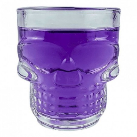 Conjunto De Copo Caveira Para Shot kit 6 Copos De Vidro - Feira Da Madrugada SP