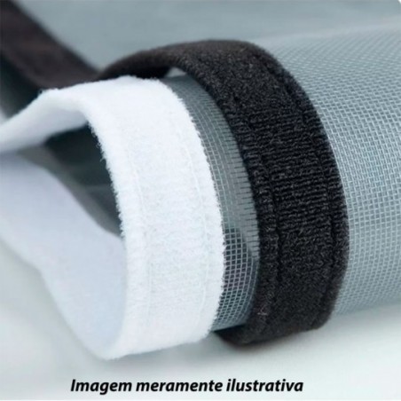 Rede Mosquiteiro De Velcro Para Porta E Janela 125 X 125 - Feira Da Madrugada SP