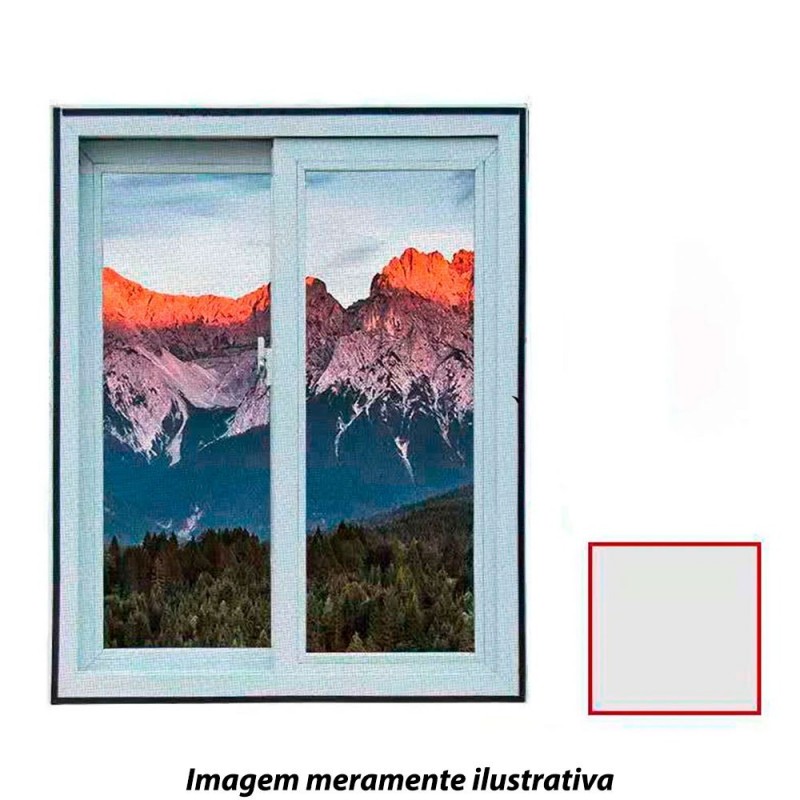 Rede Mosquiteiro Removível Para Porta E Janela 85 X 105 -  Feira Da Madrugada SP