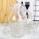 Jarra De Vidro1,7L Transparente Texturizada Com Tampa - Feira Da Madrugada SP
