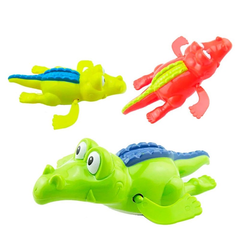 Brinquedo Para Banho Animais Nadadores A Corda Infantil - Feira Da Madrugada SP